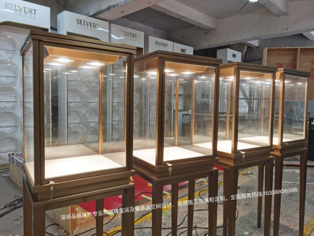 不銹鋼精品展示櫥窗柜